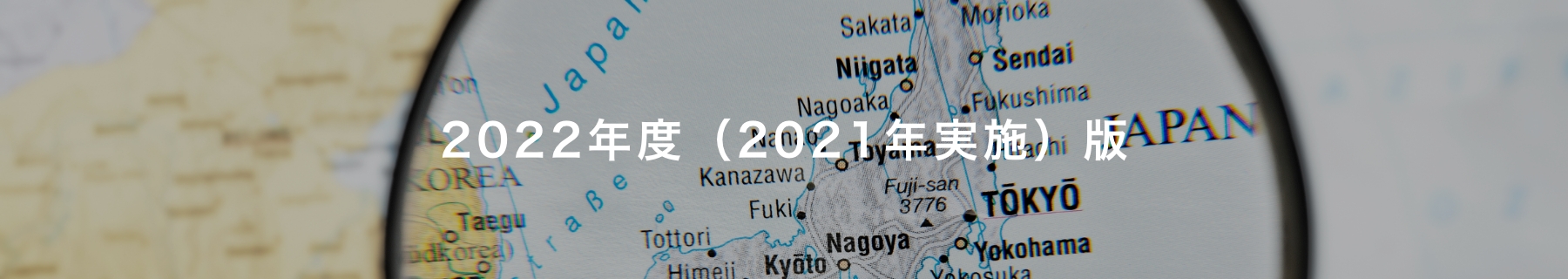 2022年度（2021年実施）版